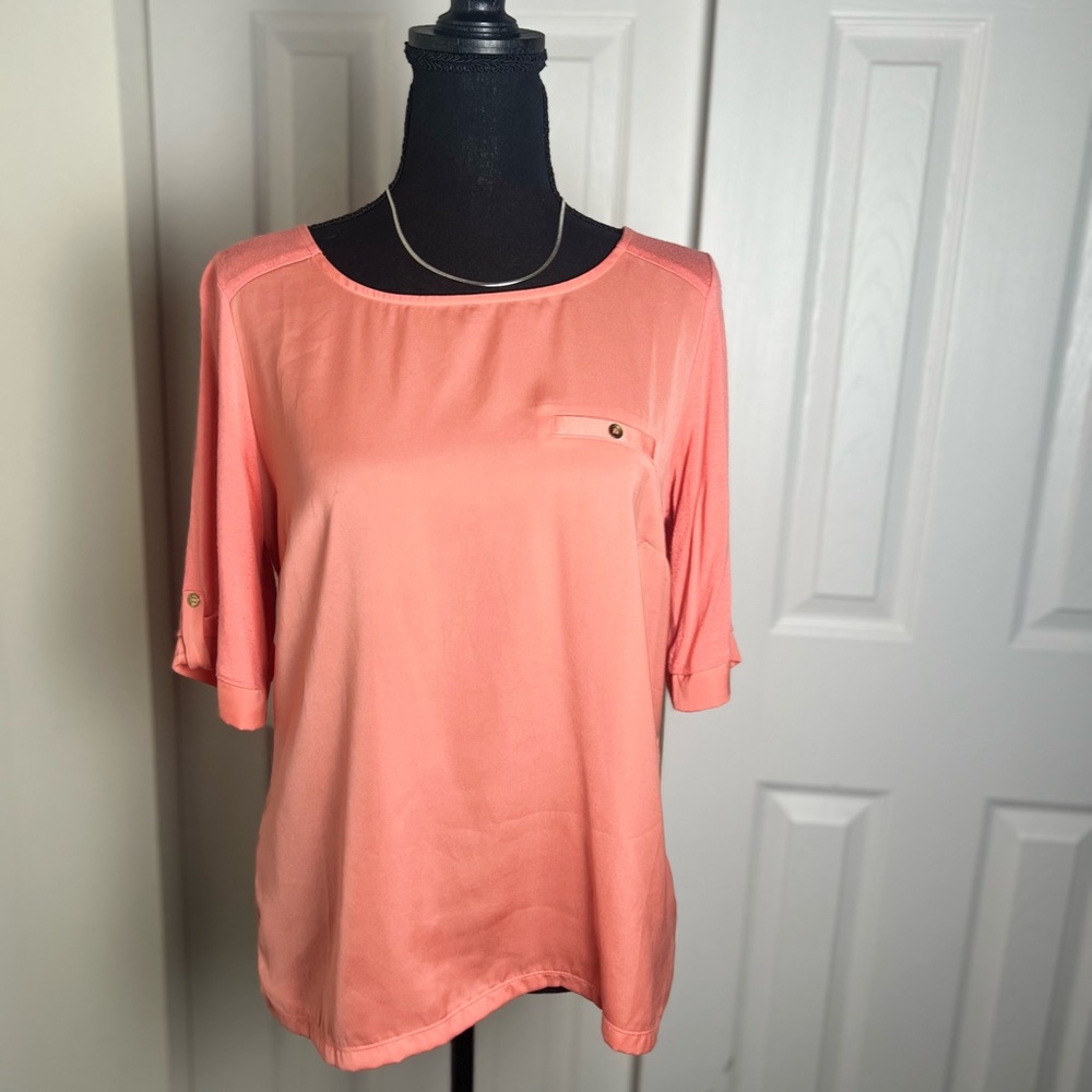 The Limited Coral Blouse